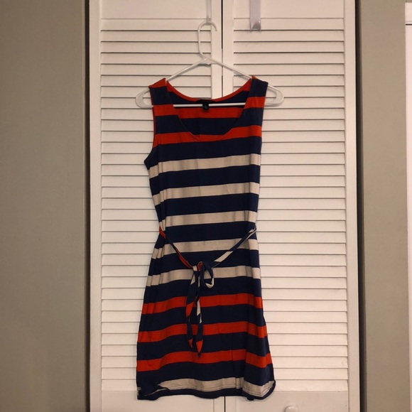 tommy hilfiger red white and blue dress